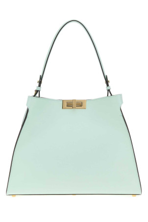 Середня сумочка Fendi Way з м'ятно-зеленої шкіри, FENDI (8BN368AWPE)