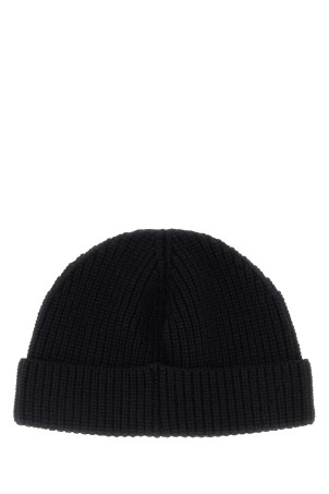 Black cashmere beanie hat Black VALENTINO GARAVANI (9Y2HB02GATZ)