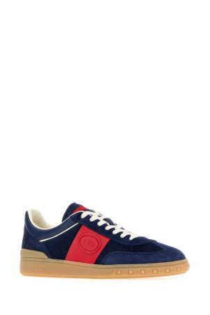 Navy blue suede Upvillage sneakersÂ  VALENTINO GARAVANI (9Y2S0H77LAL)