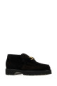 Black suede VLogo Signature loafers Black VALENTINO GARAVANI (9Y2S0M67CQZ)