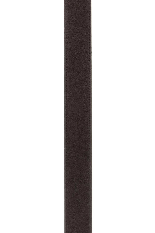 Chocolate suede VLogo Signature belt VALENTINO GARAVANI (9Y2T0SM3MXA)