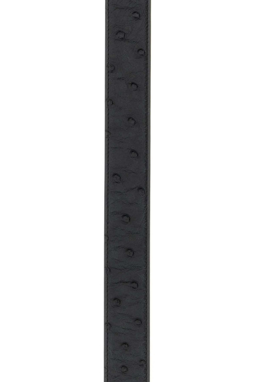 Black leather VLogo Signature belt Black VALENTINO GARAVANI (9Y2T0SM3UHN)