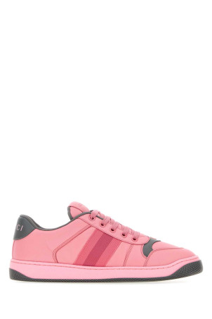 Pink fabric Screener sneakers GUCCI (A000MWFAGAU)