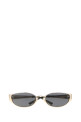 Gold metal sunglasses GUCCI (A000PJI3330)