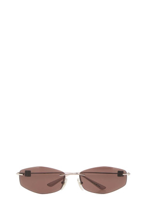 Silver metal sunglasses BALENCIAGA (A000UXT0005)