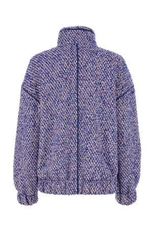 Multicolor cotton blend oversize jacket PHILOSOPHY DI LORENZO SERAFINI (A06030734)