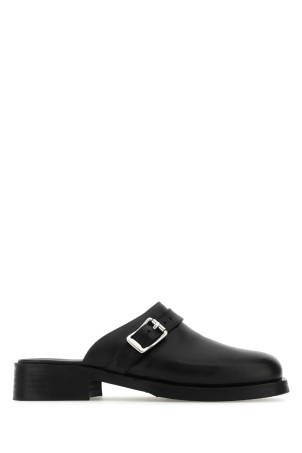 Black leather slippers OUR LEGACY (A2217CVSE)