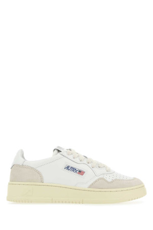 Two-tone leather and suede Medalist sneakers AUTRY (AULW)