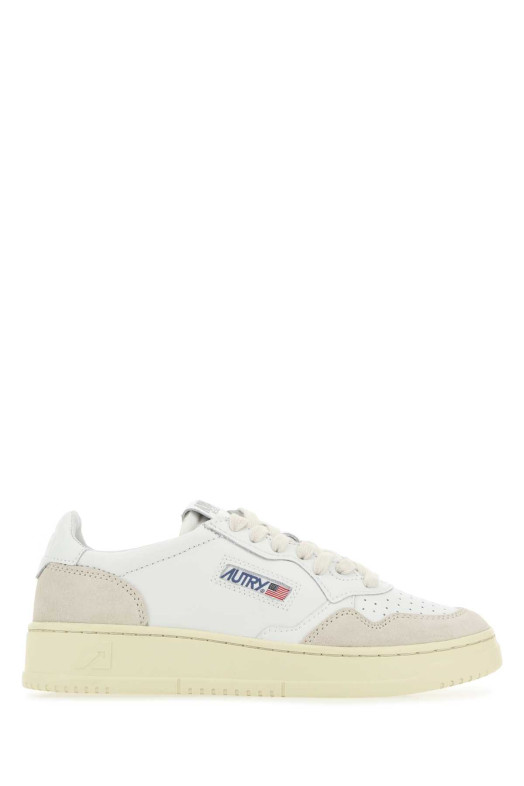 Two-tone leather and suede Medalist sneakers AUTRY (AULW)