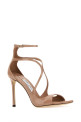 Antiqued pink leather Azia 95 sandals Powdery JIMMY CHOO (AZIA95PAT)