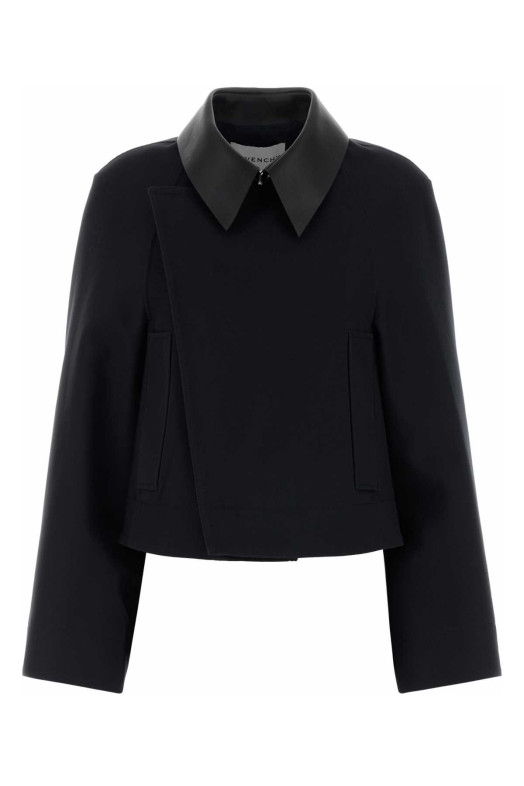 Black cotton blend jacket GIVENCHY (BW00SC164D)