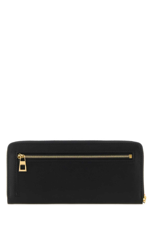 Black leather wallet LOEWE (CEM1G39X01)