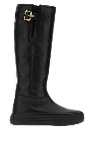Black leather Delia boots CHLOE (CH26A21FZI)