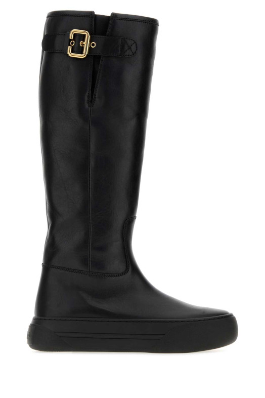 Black leather Delia boots CHLOE (CH26A21FZI)