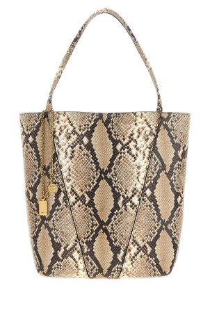 Шоппер Chloé Spin из кожи с принтом CHLOE (CH26AS811S76) CHLOÉ