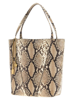 Шоппер Chloé Spin из кожи с принтом CHLOE (CH26AS811S76) CHLOÉ