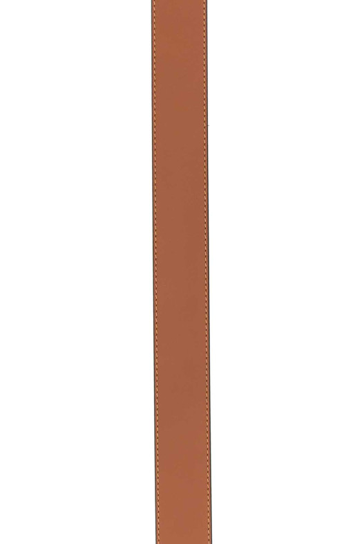 Caramel leather reversible Anagram belt LOEWE (E821Z20X02)