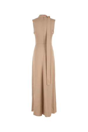 Beige satin long dress FENDI (FDD246ATR0)