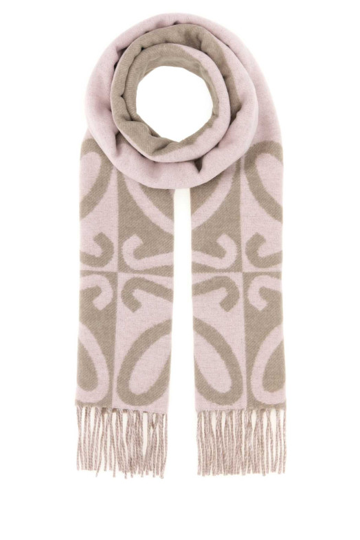 Two-tone wool blend scarf LOEWE (FSA4SS1W12)