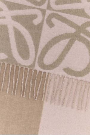 Two-tone wool blend scarf LOEWE (FSA4SS1W12)