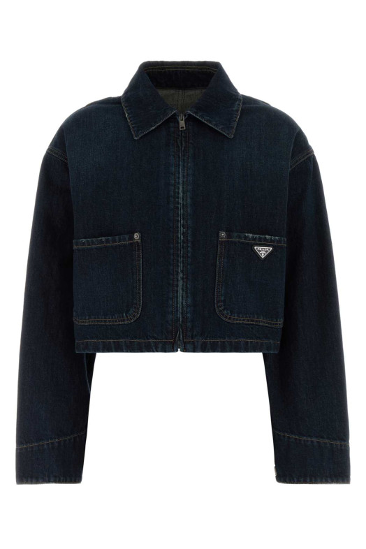 Denim jacket Blue PRADA (GFB356SOOO19VI)