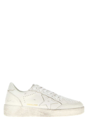 White leather Ball Star 2 sneakers GOLDEN GOOSE DELUXE BRAND (GMF00804F007322)