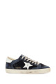 Navy blue leather and suede Super Star sneakers GOLDEN GOOSE DELUXE BRAND (GMF01118F008620)