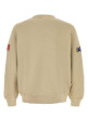 Cappuccino cotton oversize sweatshirt GOLDEN GOOSE DELUXE BRAND (GUP02764P002630)