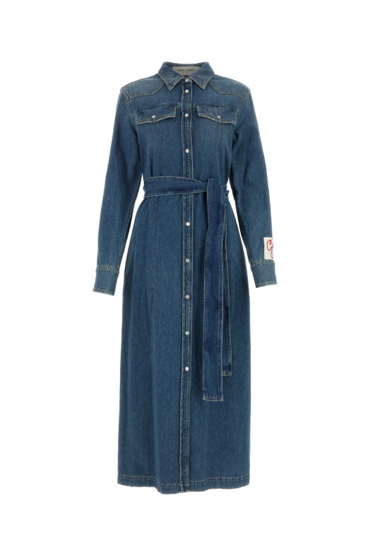Denim Dana shirt dress GOLDEN GOOSE DELUXE BRAND (GWP00714P000624)