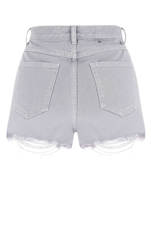 Lilac denim shorts GOLDEN GOOSE DELUXE BRAND (GWP01091P000747)