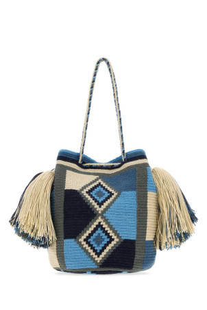 Embroidered fabric Wayuu bucket bag JW ANDERSON (HB0784FA0506)