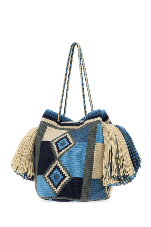 Embroidered fabric Wayuu bucket bag JW ANDERSON (HB0784FA0506)