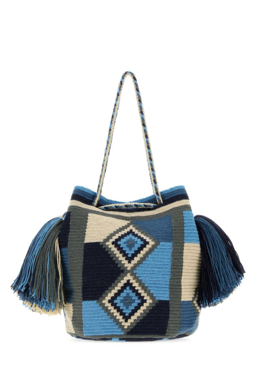 Embroidered fabric Wayuu bucket bag JW ANDERSON (HB0784FA0506)