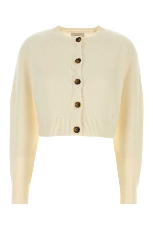 Ivory cashmere Heike cardigan Beige LOULOU DE SAISON (HEIKE)