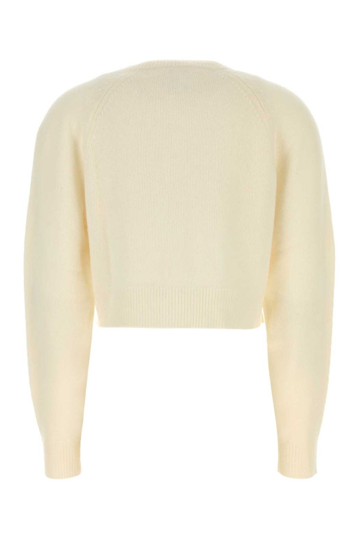 Ivory cashmere Heike cardigan Beige LOULOU DE SAISON (HEIKE)
