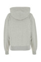 Light grey cotton oversize sweatshirt JIL SANDER (J40GU0002J20010)