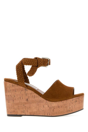 Caramel suede Jori wedge JIMMY CHOO (JORI100ZKF)