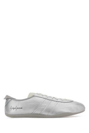 Silver leather Y3 Tokyo sneakers Y3 YAMAMOTO (KI4349)