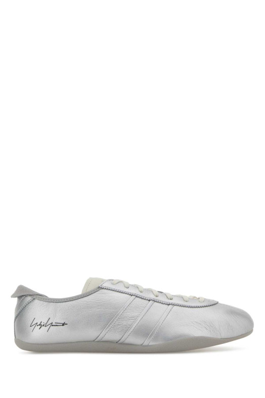 Silver leather Y3 Tokyo sneakers Y3 YAMAMOTO (KI4349)