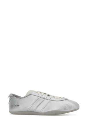 Silver leather Y3 Tokyo sneakers Y3 YAMAMOTO (KI4349)