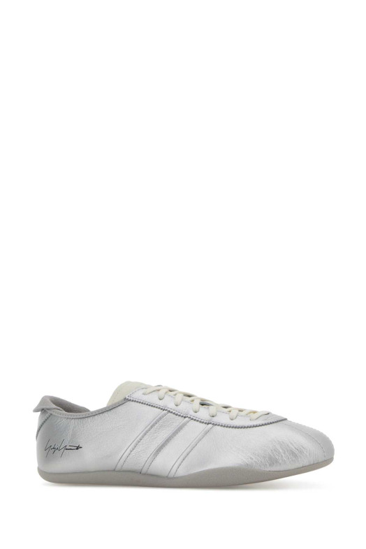 Silver leather Y3 Tokyo sneakers Y3 YAMAMOTO (KI4349)