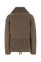 Dove grey wool blend cardigan MONCLER (L20939B00017M4281)
