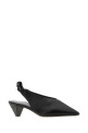 Black leather Origami Cubic pumps Black LOEWE (L815S01XA9)