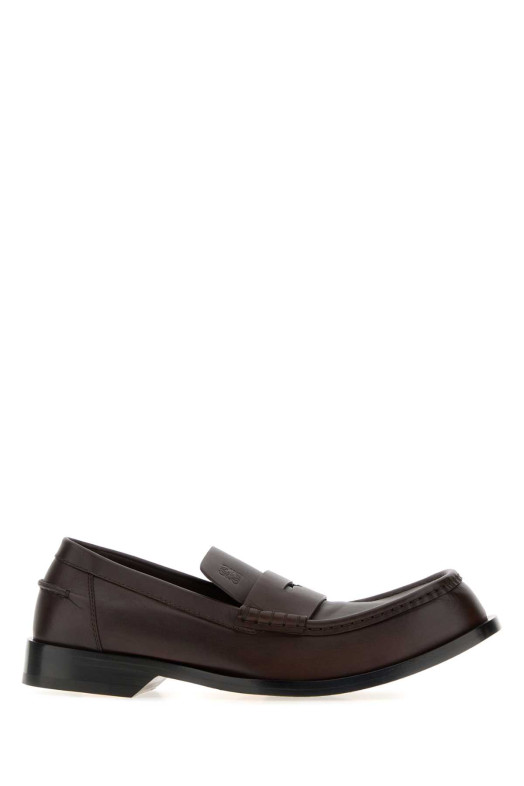 Dark brown leather Bobine loafers LOEWE (M815290X01)