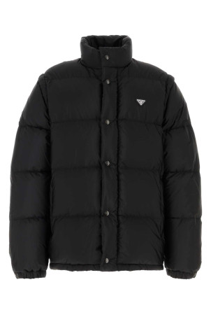 Black Re-Nylon down jacket Black PRADA (SGC863SOOO1WQ9)
