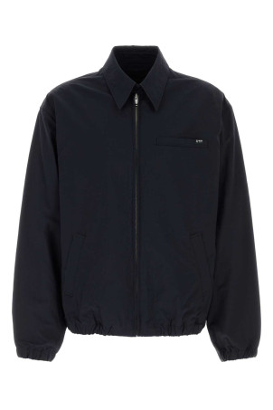 Midnight blue nylon jacket Blue PRADA (SGD190SOOO199Y)