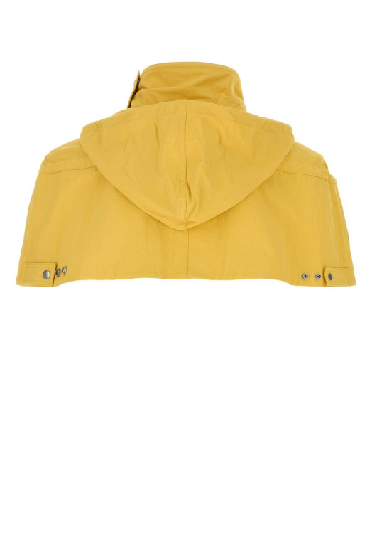 Жёлтая нейлоновая накидка PRADA (SGD236SOOO199Y)