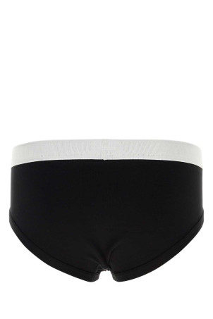 Black stretch cotton brief TOM FORD (T4LC12270)