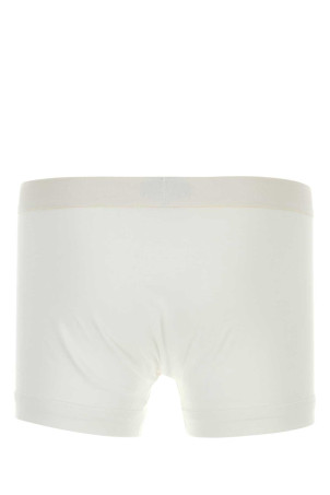 White stretch cotton boxer White TOM FORD (T4LC33040)