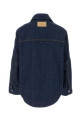 Джинсовая рубашка AMI (UJK899DE0122) AMI PARIS